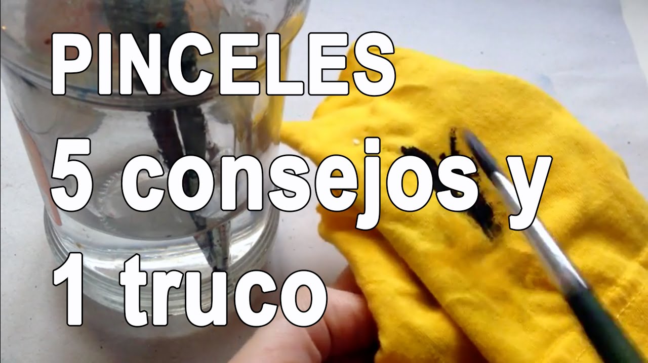 5 consejos y 1 truco para mantener tus pinceles como nuevos. Arte y Creatividad.