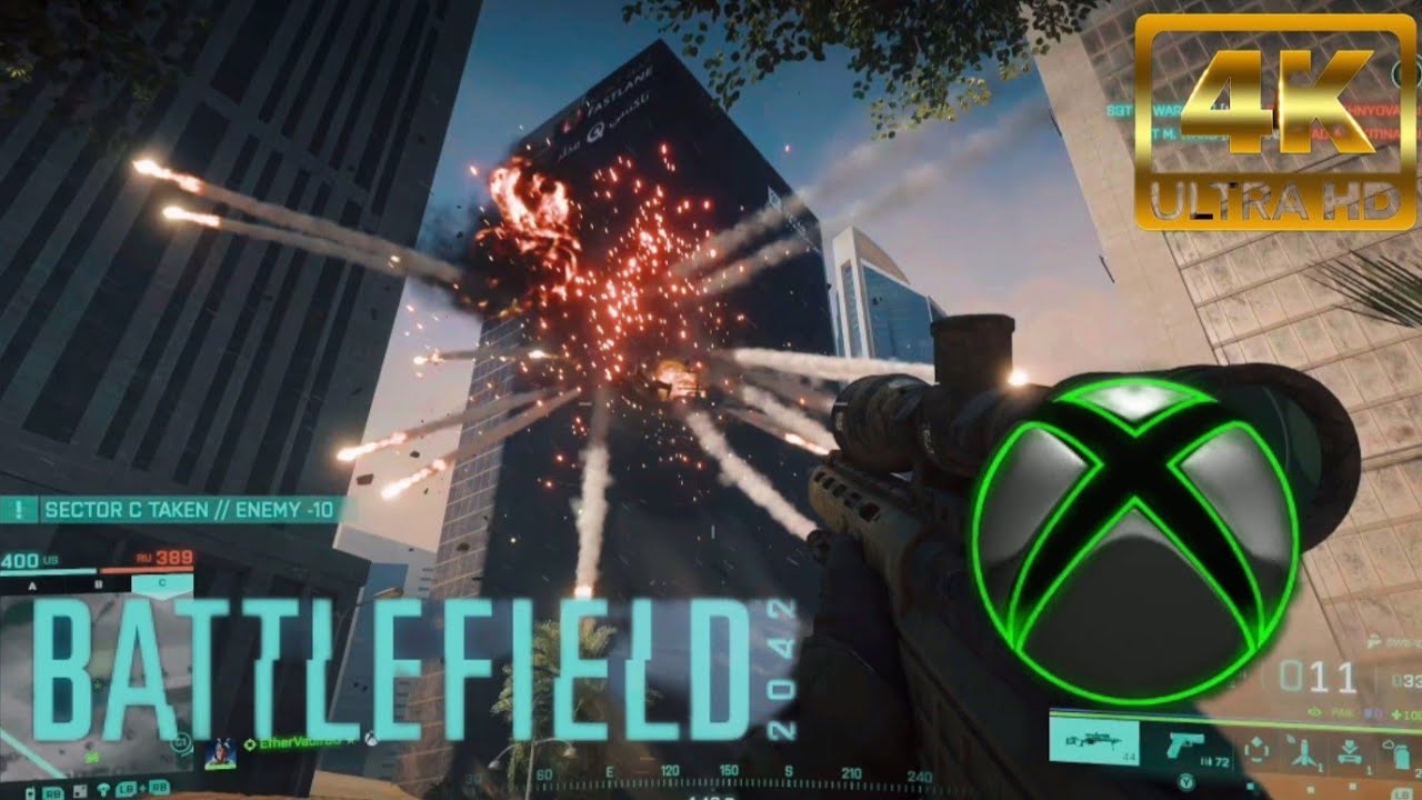 First 15 minutes of Battlefield 2042 Xbox Series X/S GAMEPLAY 4K 2160p