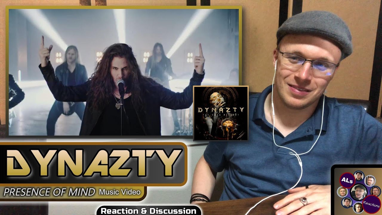 Reaction to...DYNAZTY: PRESENCE OF MIND Music Video (With Lyrics)