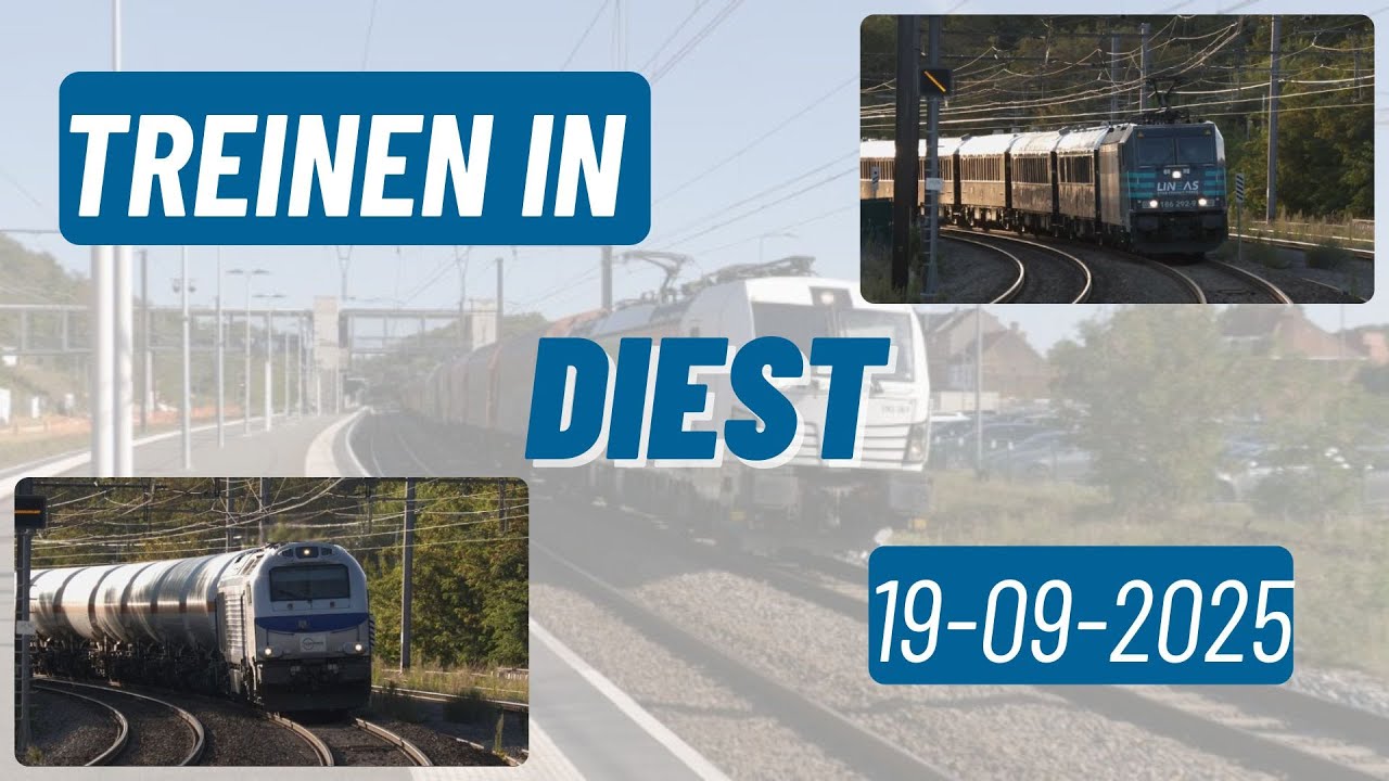 Trains at Diest 19-09-2025 | Venice-Simplon Oriënt-Express