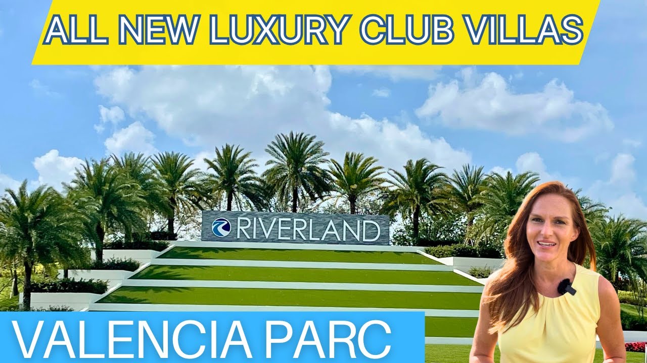 NEW Luxury Villas For Sale $300s Valencia Parc at Riverland | GL Homes Port St Lucie, Florida