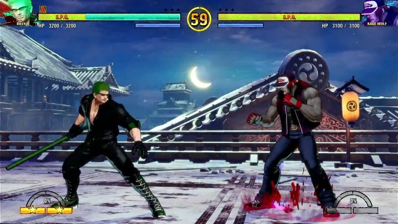 BILLY VS KAGE WOLF - FATAL FURY COTW