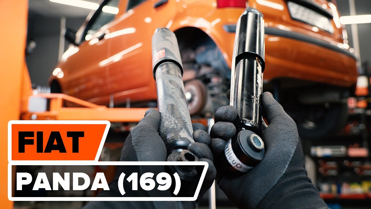 Come sostituire ammortizzatori posteriori su FIAT PANDA (169) [VIDEO TUTORIAL DI AUTODOC]
