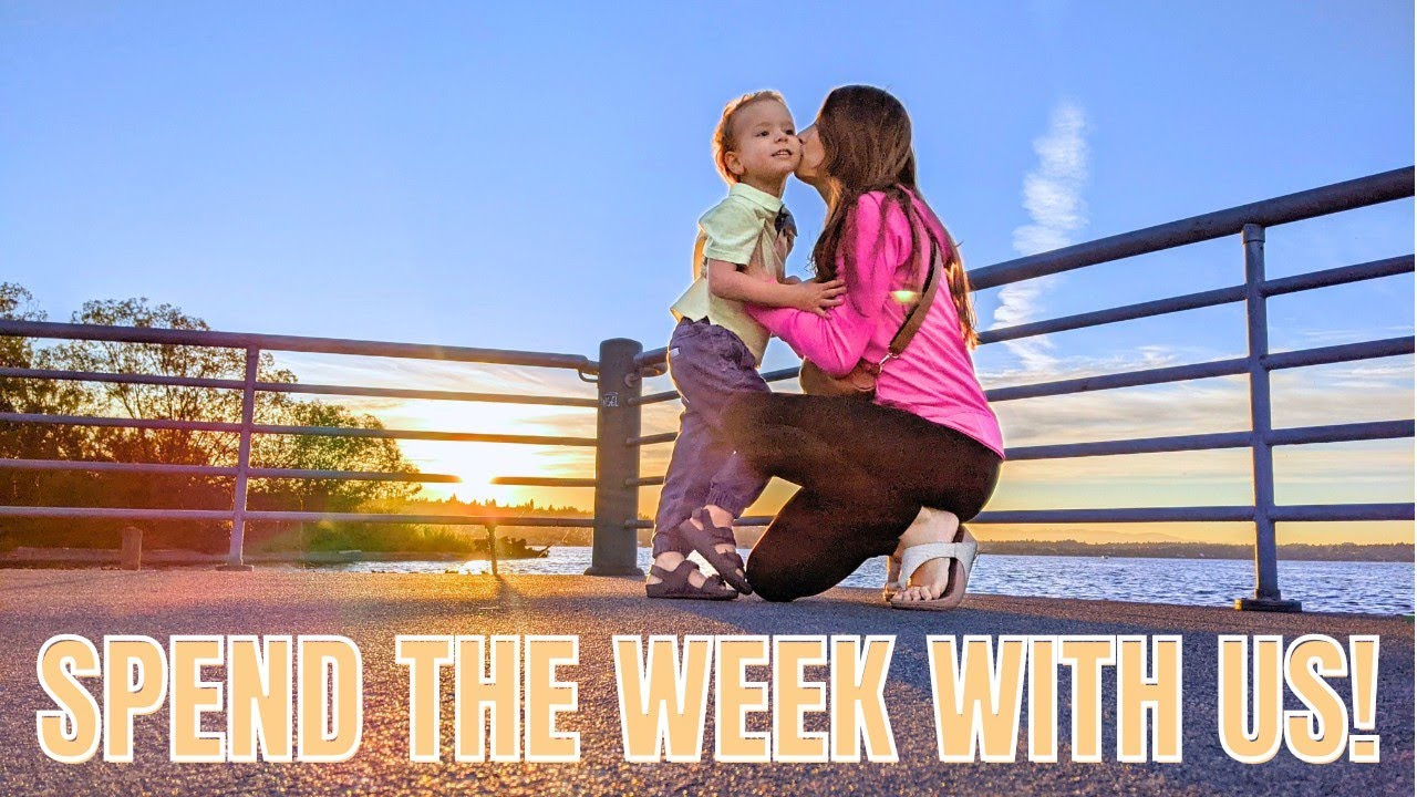 👩🏼 SPEND THE WEEK WITH US! 👦🏼🖍️ Starting Preschool, Solo Parenting, & Affordable Grocery Tips!