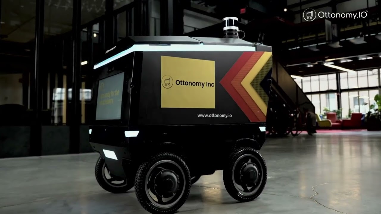 Ottonomy Ottobot: A New Era of Contactless Delivery