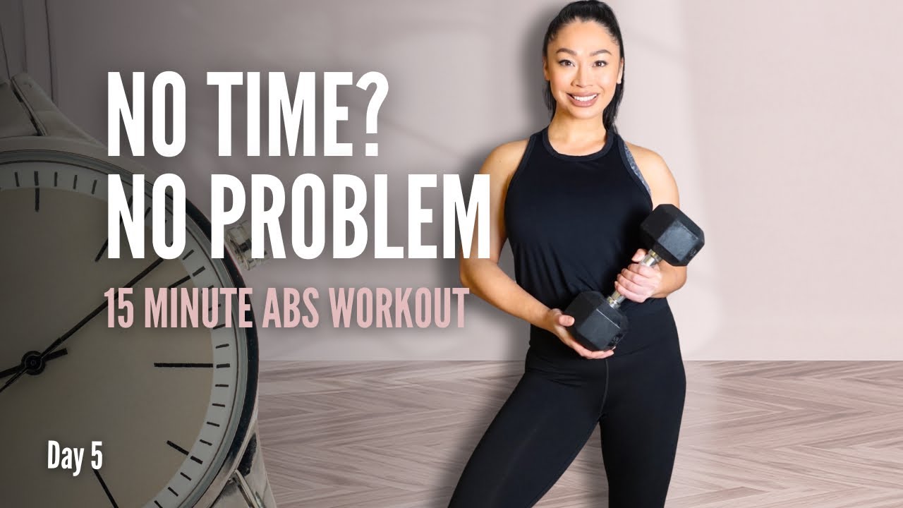 Quick 15 Minute Ab Workout at Home | Strong Core for Busy Mums