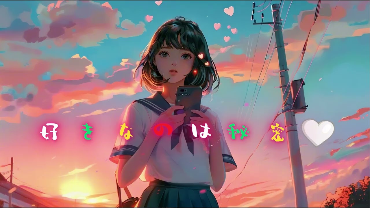 💗好きなのは秘密🤍｜青春ドキドキ・ティーンポップ｜Secret Crush Teen Pop