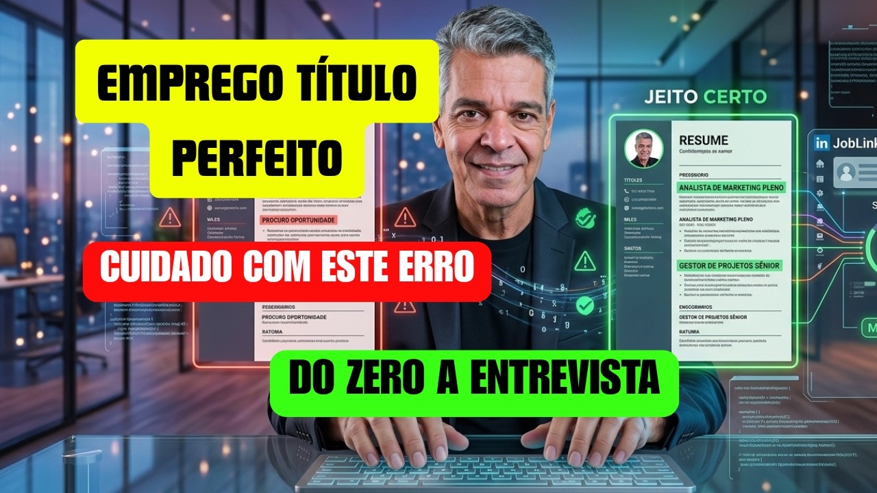 3 TÍTULOS de Cargo que ATRAEM Recrutadores e o que você deve EVITAR!