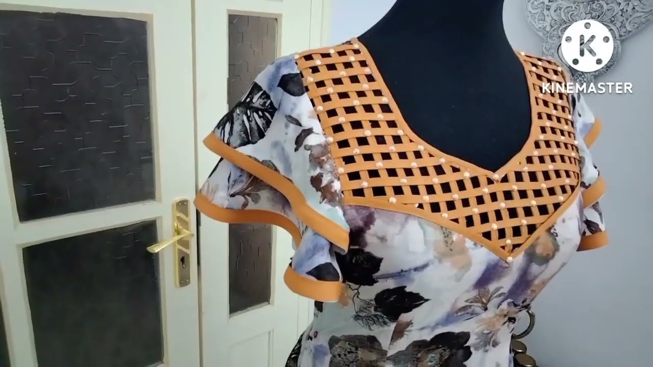 غوب كتان بالشبيكة تاع البيي سهلة جدااااا👗👍😘