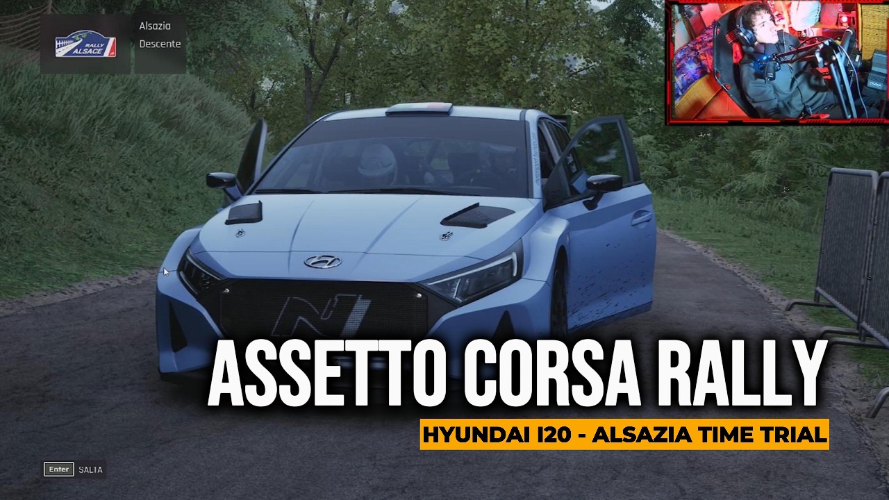 AC RALLY - ALSAZIA TIME TRIAL / HYUNDAI I20 MOZA R5 CS V2P
