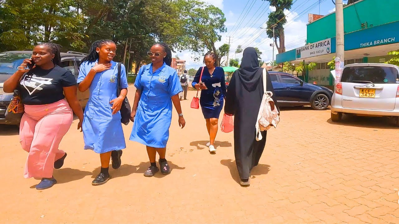 Can Thika be the next city in Kenya??..  A 4K walking tour of Thika Town in Kiambu county in  Kenya