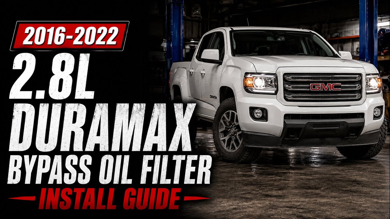 Руководство по установке масляного перепускного фильтра Duramax 2,8 л — Chevrolet Colorado и GMC ...