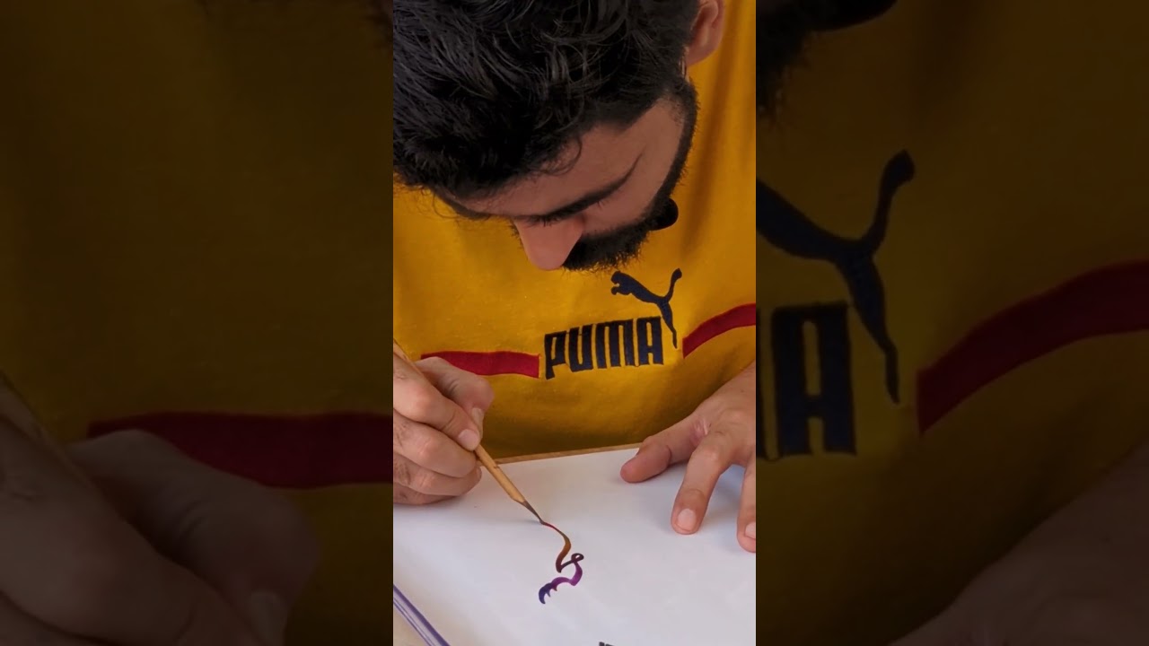 #calligraphytutorial #shorts #moderncalligraphy #bestcalligraphyteacher #calligraphylesson #art