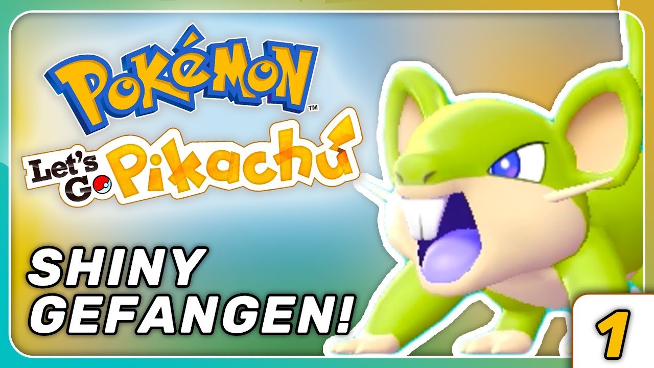 Shiny nach 13 Minuten Spielzeit! | Pokémon Let's Go Pikachu #1