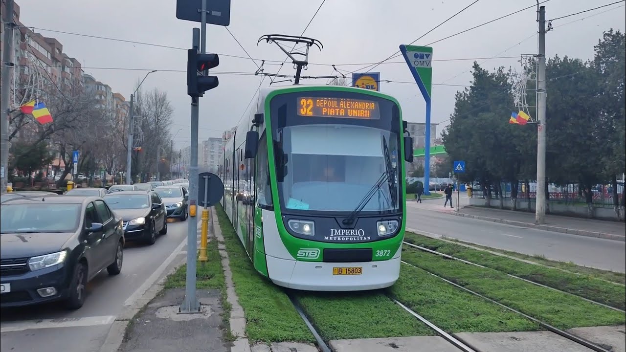 S-au făcut 2 ani de circulație pe linia 32 a tramvaielor Astra Imperio Metropolitan.