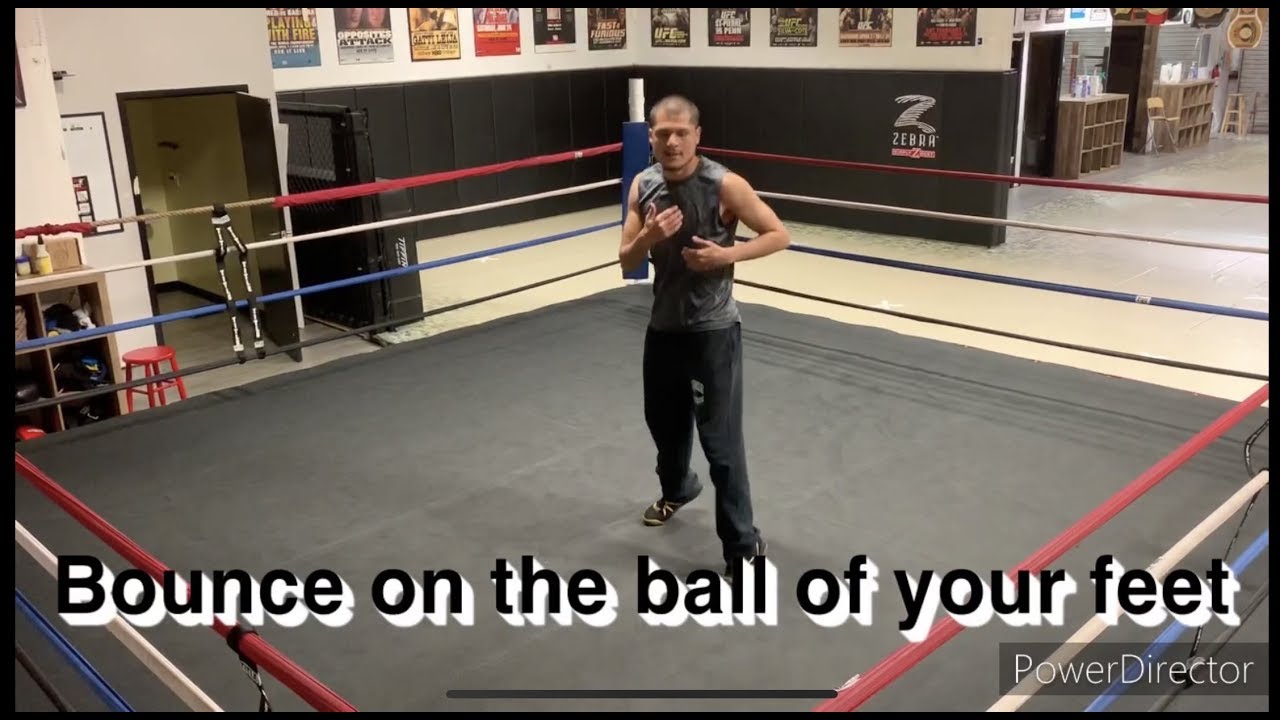 Footwork: Learning How to Slide and Bounce on your Toes with El Castigador (Boxing Footork)