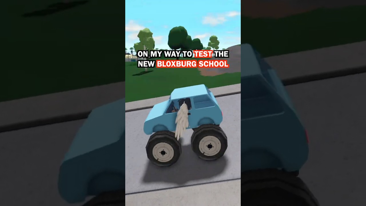 TESTING the BLOXBURG SCHOOL 