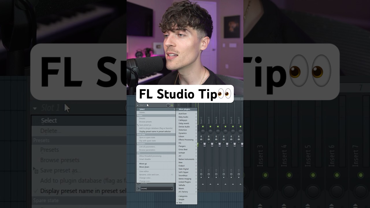 Easily organize your plugins in FL Studio🔥 #flstudio #flstudio21 #flstudioproducer #flstudio20