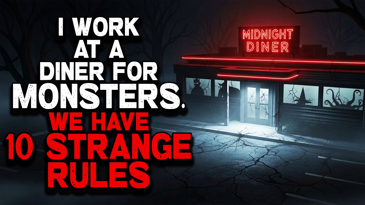 I Work at a Diner for MONSTERS. We Have 10 STRANGE RULES.