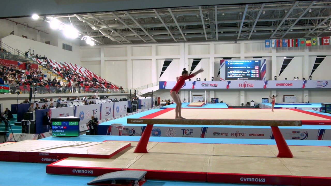 GURENER Feyza Selen (TUR) - 2023 Artistic Junior Worlds - Qualifications Balance Beam