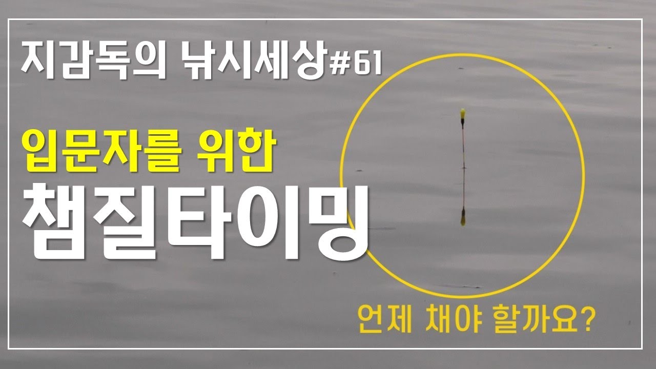 움직이면 무조건 챈다? 초보라면 20분 투자하시고, 중급으로 점프하세요!