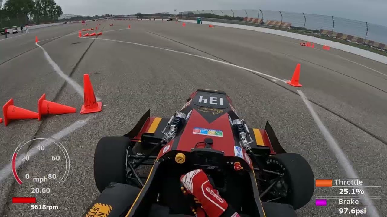 [IC] FSAE Michigan Combustion AutoX Fastest Lap - 3rd Place - Gopher Motorsports