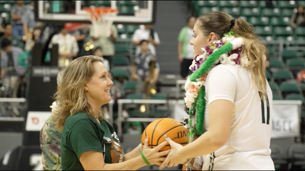 Mic'd Up - Rainbow Wahine Basketball Head Coach Laura Beeman