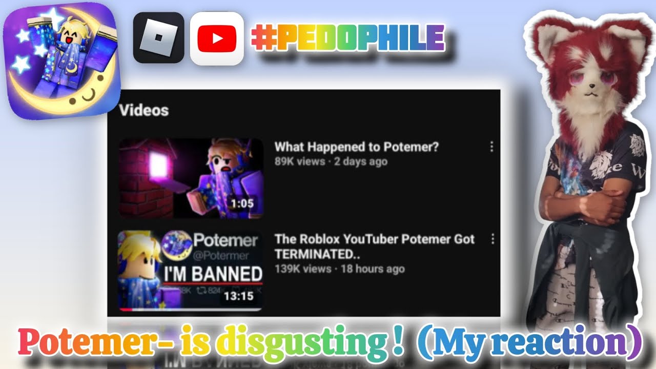 Potemer- is disgusting ! (My reaction) #pedophile