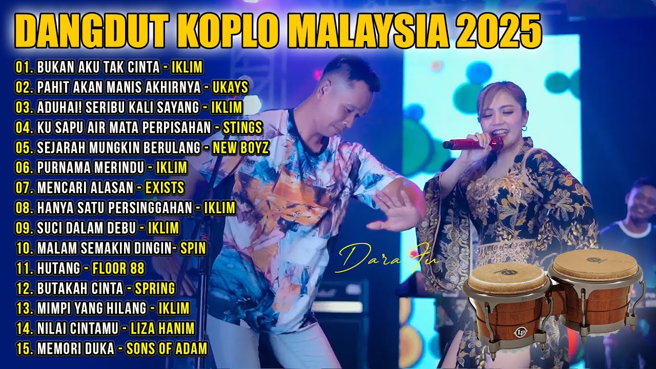Dangdut Koplo Malaysia 2025 | Bukan Aku Tak Cinta, Seribu kali sayang | Full Album Lagu Jawa Viral