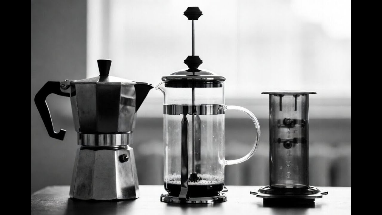 Which Coffee Brewing Method Is Best For You? French Press vs Moka Pot vs AeroPress