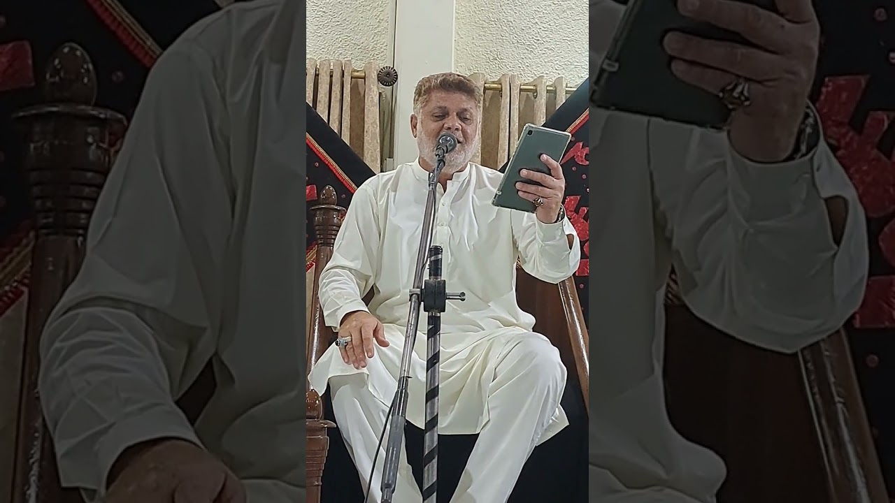 روانگئ سفر امام حسین  اک مسافر وطن سے چالا ے