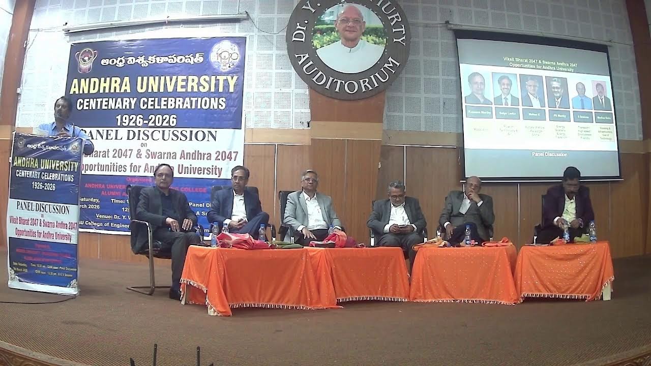 Visit Bharat 2047 & Swarna Andhra 2047 Opportunities for Andhra University _AUECAA