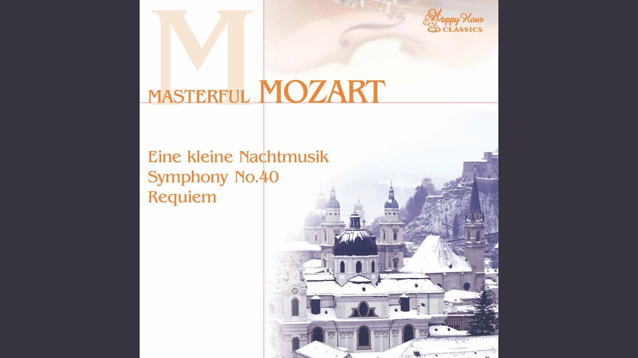 Symphony No. 40 in G Minor, K. 550 : I. Molto Allegro