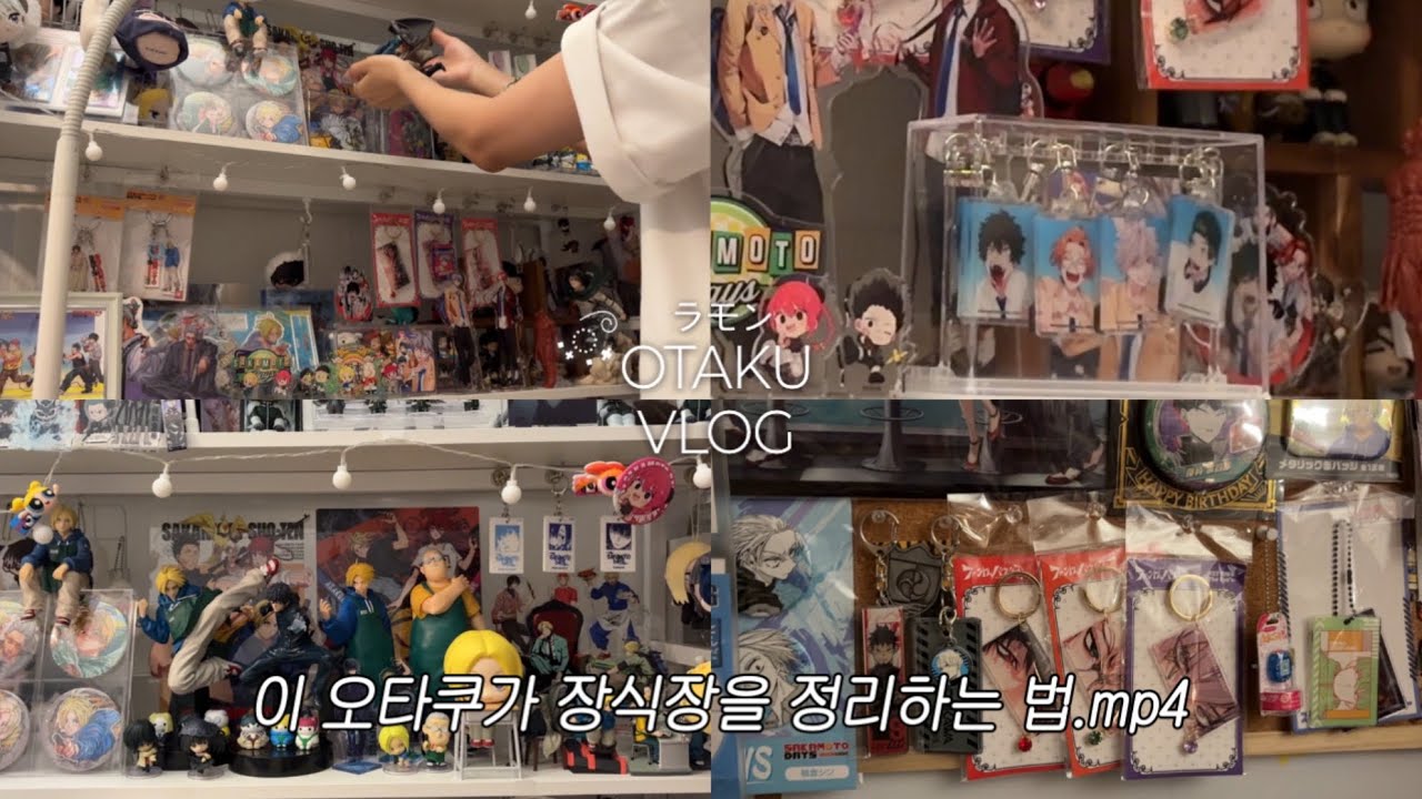 𝑉𝐿𝑂𝐺⌖ ˖° ♡택배 까고 장식장 정리하기📦• 오타쿠브이로그 • 장식장 꾸미기 • 사카모토데이즈 • 방꾸미기 • 오타쿠룸투어 • 오타쿠투어 • 택배깡 • 피규어 정리