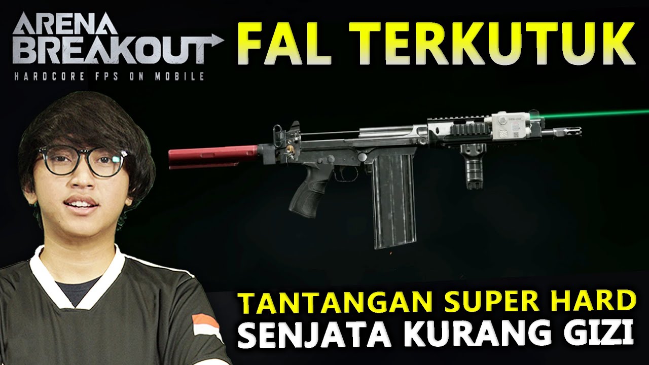 YA AMPUN SUSAH BANGEET !! DITANTANG PAKE FAL TERKUTUK DI ARMORY FORBIDDEN ZONE 80K - Arena Breakout