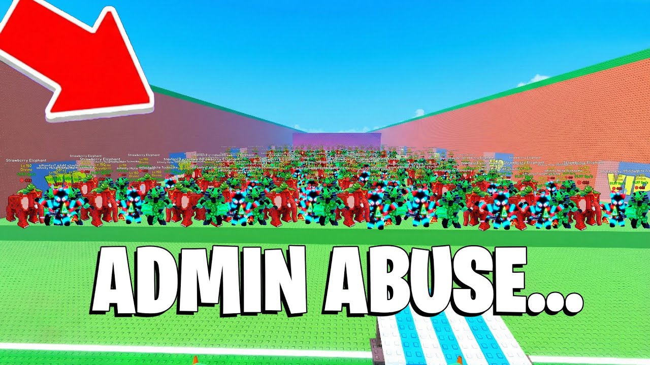 SECRET ADMIN ABUSE In Escape Tsunami For Brainrots..