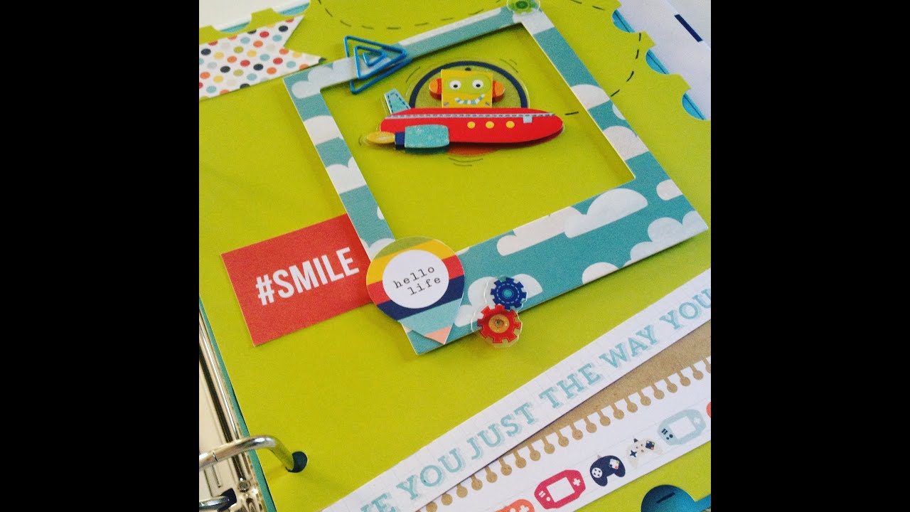 Scrapbook Process Layout Pg 1