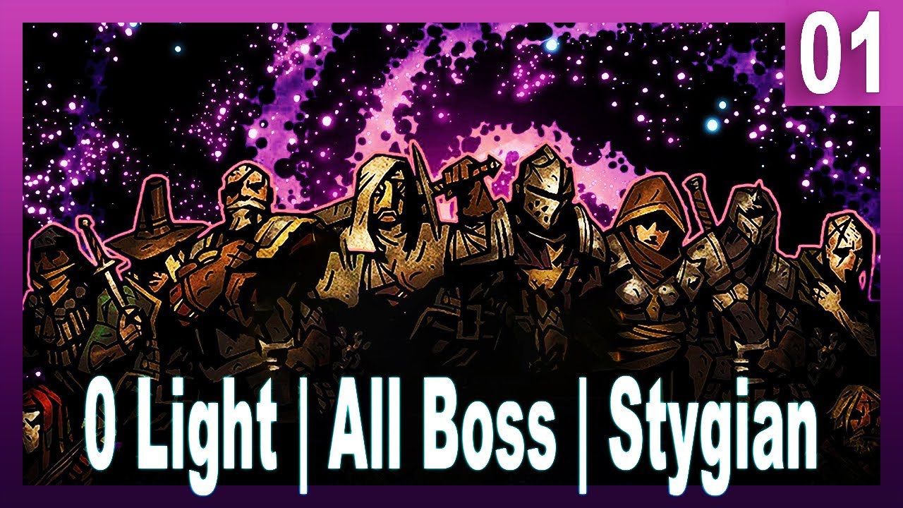 Прохождение испытания Darkest Dungeon — без света, все боссы, стигийский | 01