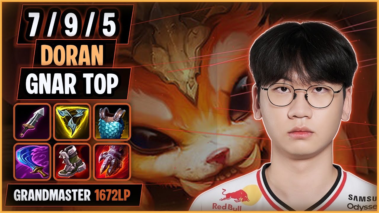 Doran Gnar TOP vs Fiora | T1 SoloQ Replay