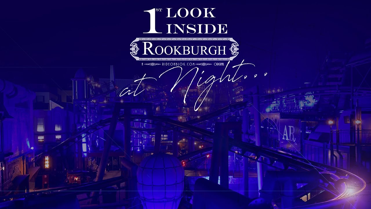 Rookburgh @ Night - Phantasialand (RideOnBlog.com)