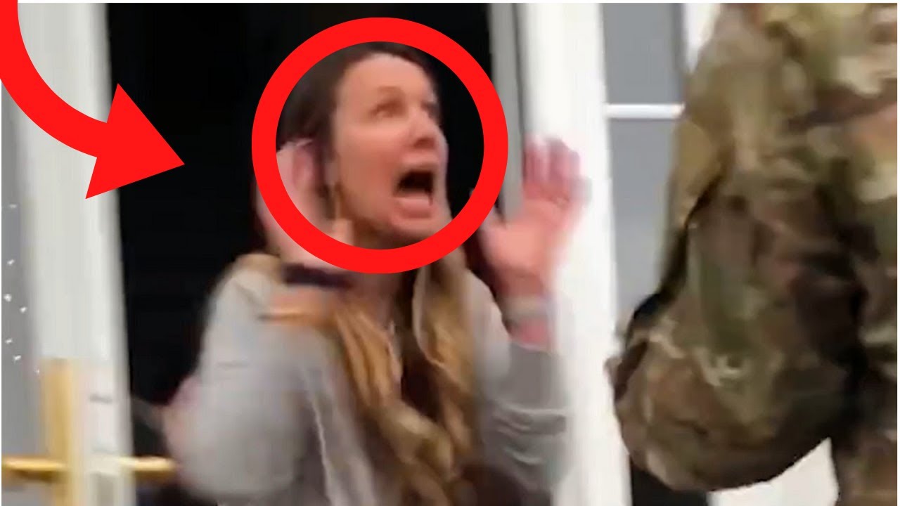 THIS IS CRAZY REACTION! Soldiers Homecoming Surprise