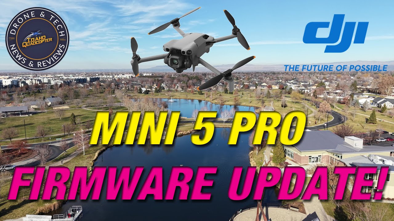 DJI Mini 5 Pro — обновление прошивки, я провёл здесь тест-драйв.