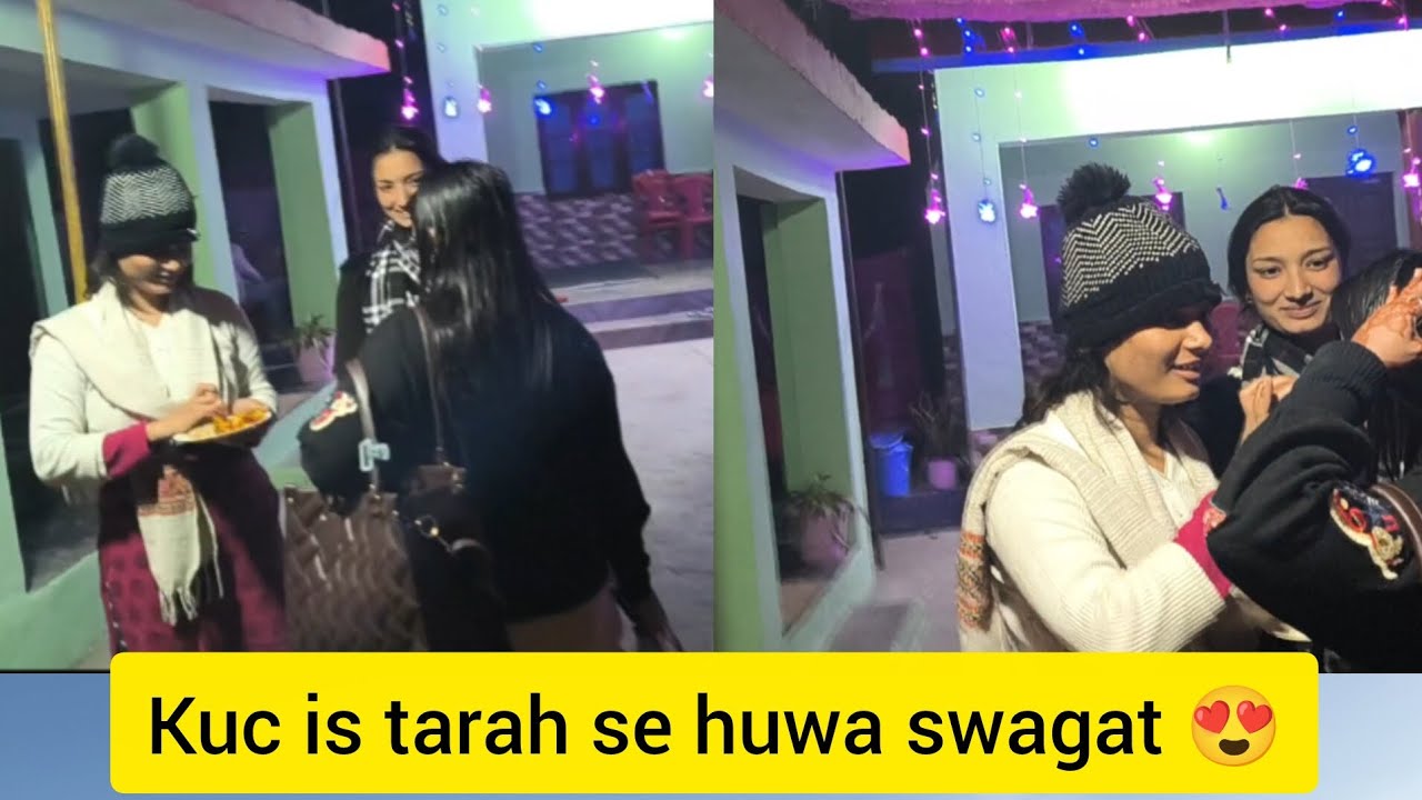 || पहली बार हिमाचल पहुँचे ❤️ दीदी और उनकी बहन ने किया प्यार भरा स्वागत 😍 best moment ||