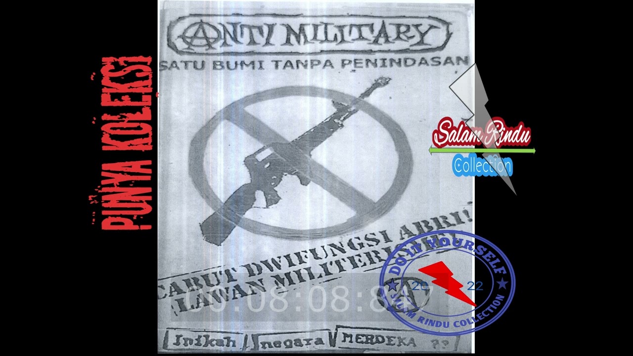MARJINAL (ANTI MILITARY) FULL ALBUM - SATU BUMI TANPA PENINDASAN 1999