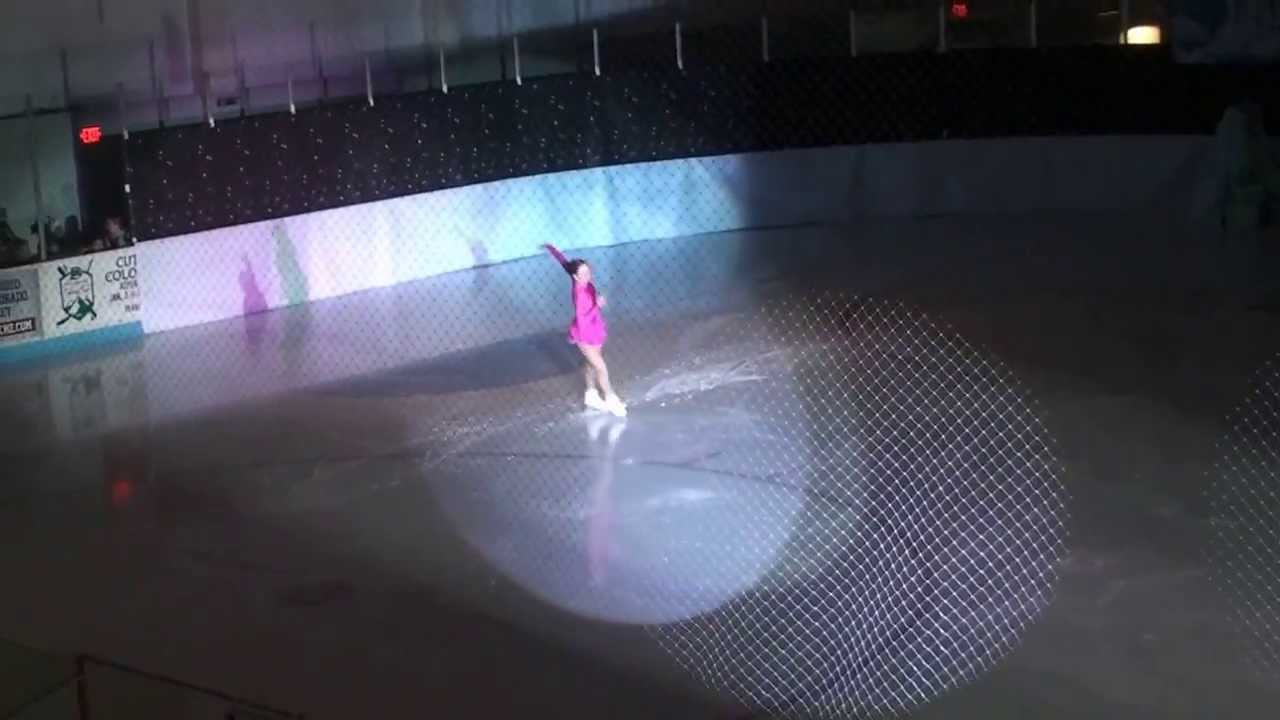 Mariah Bell with the Aspen Skating Club