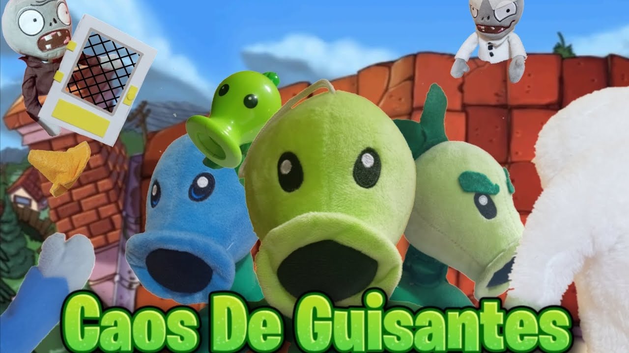 Pvz en peluche:Caos de Guisantes Ep:21 T:1 |Jochito Plusher y Renbox