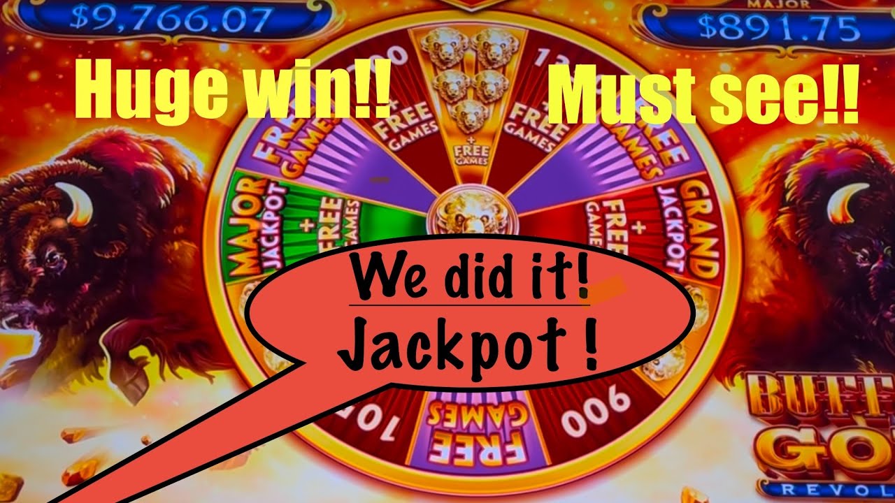 Big Win! Buffalo Gold Revolution Jackpot Hand Pay💰 #casino #buffalo #handpay #win