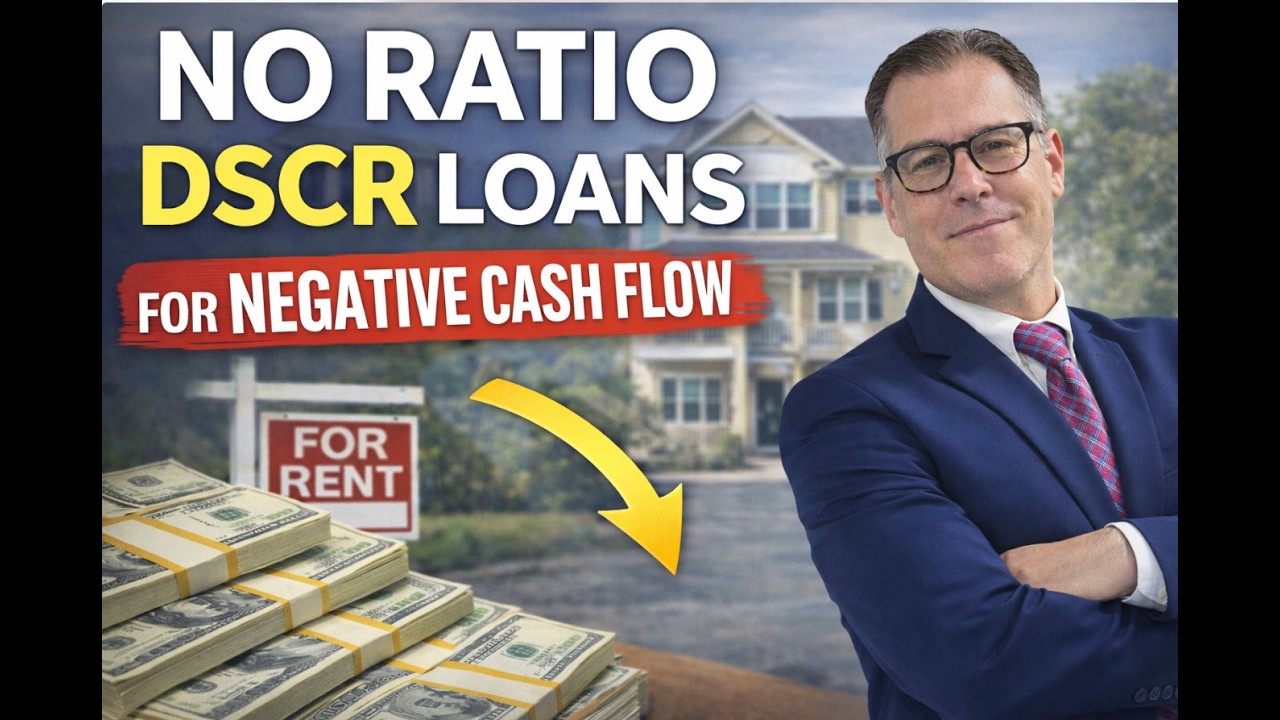 No Ratio DSCR Loans for Negative Cash Flow Properties Explained