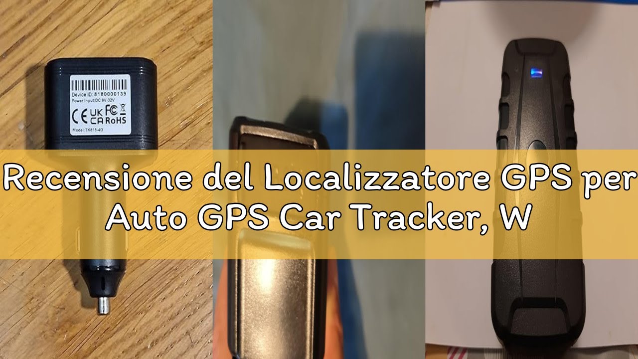 Recensione del Localizzatore GPS per Auto GPS Car Tracker, Winnes 20000mAh Impermeabile GPS Tracker