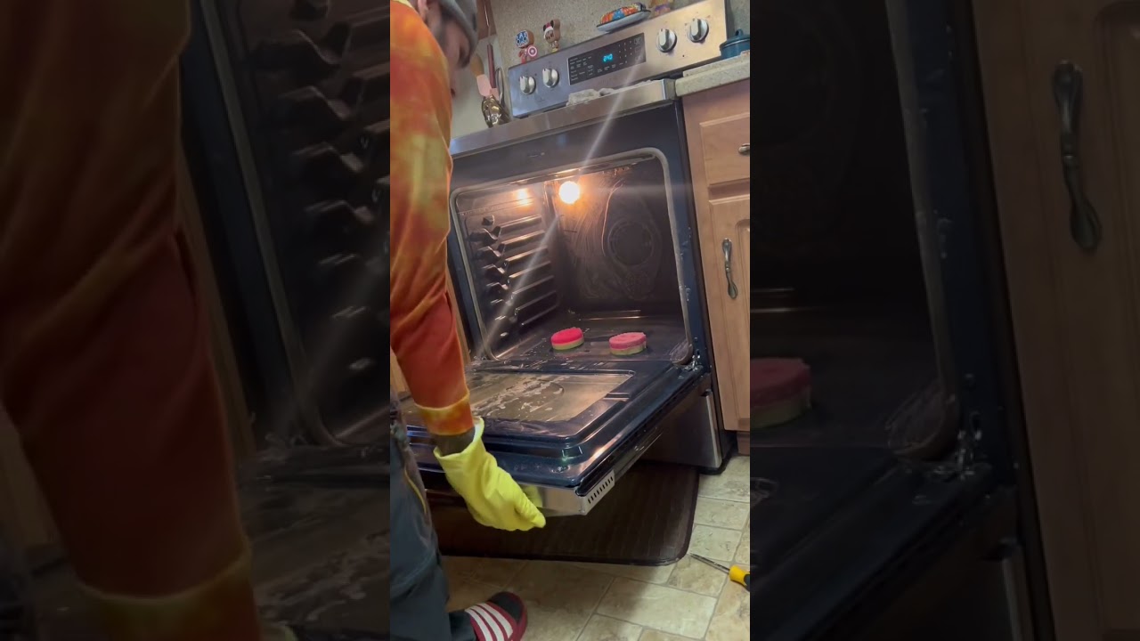 How to remove oven door 